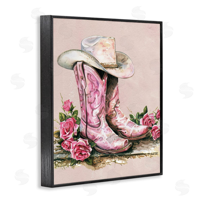 Lettered and Lined | Glam Bling Cowgirl Boots