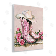 Lettered and Lined | Glam Bling Cowgirl Boots