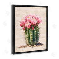 Lettered and Lined | Blooming Floral Cactus