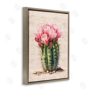 Lettered and Lined | Blooming Floral Cactus