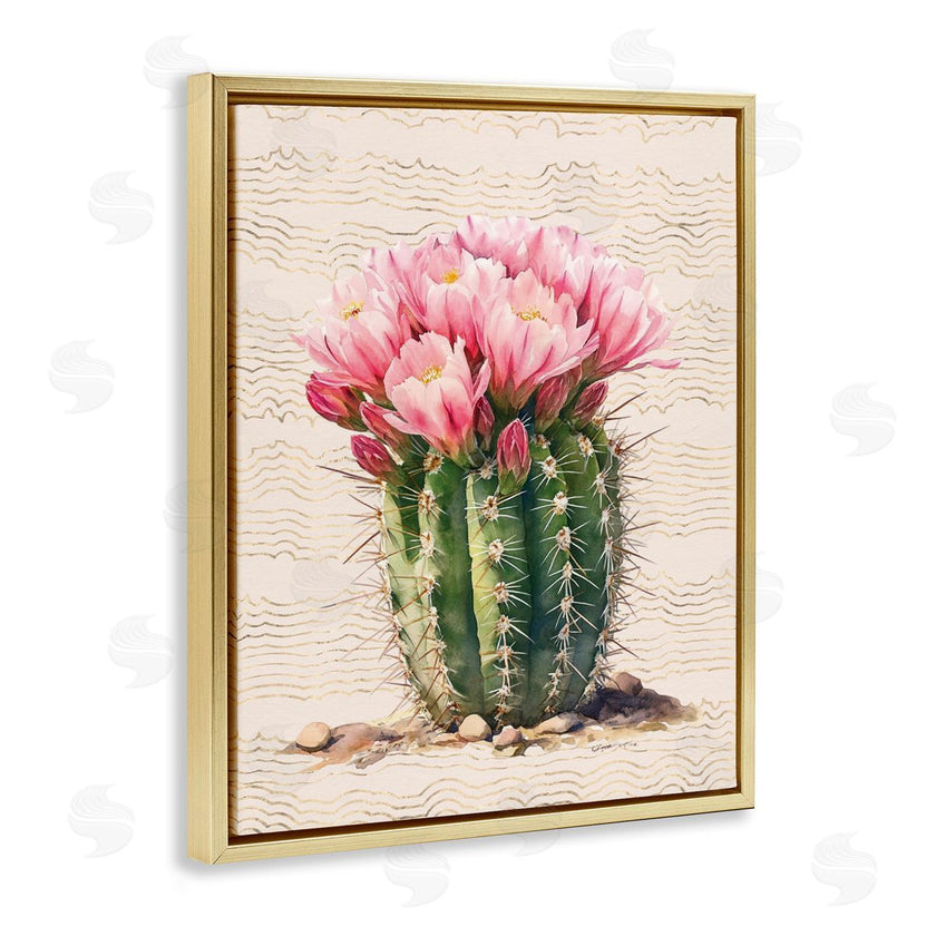 Lettered and Lined | Blooming Floral Cactus