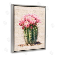 Lettered and Lined | Blooming Floral Cactus