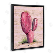 Lettered and Lined | Pink Prickly Pear Cactus