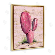 Lettered and Lined | Pink Prickly Pear Cactus