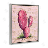Lettered and Lined | Pink Prickly Pear Cactus
