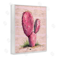 Lettered and Lined | Pink Prickly Pear Cactus