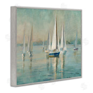 Danhui Nai | Sailboats at Sunrise