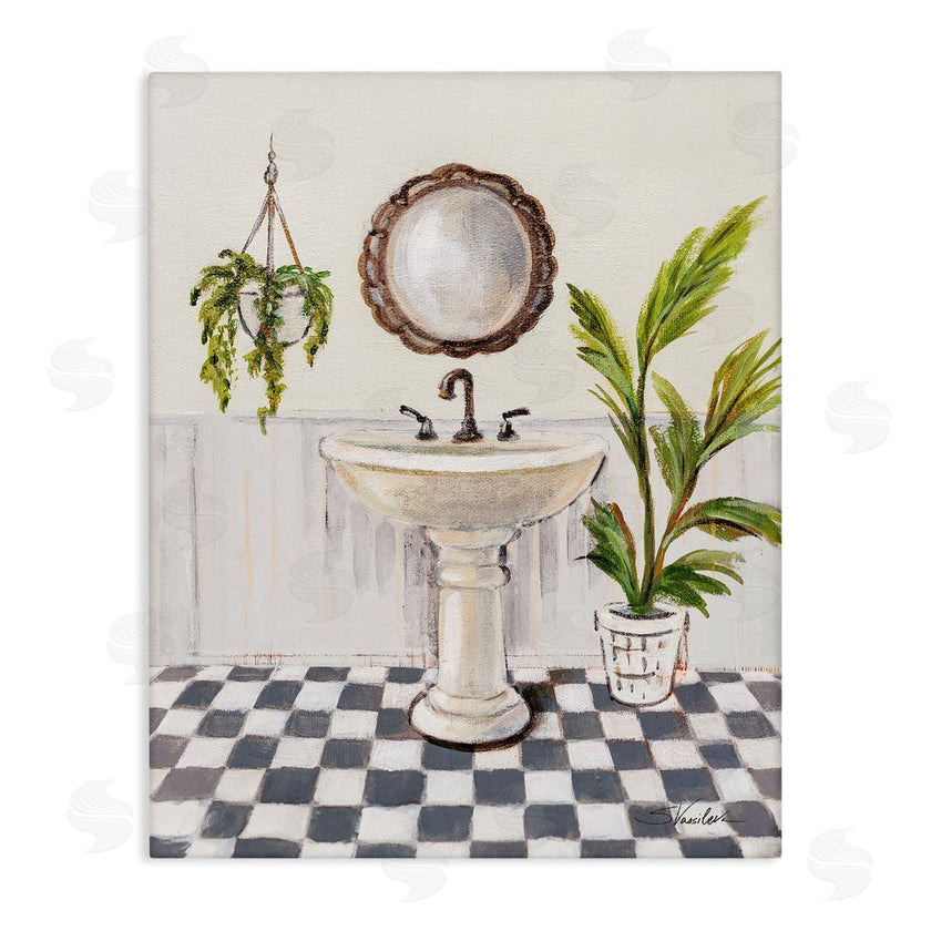 Silvia Vassileva | Crisp Bathroom with Plants
