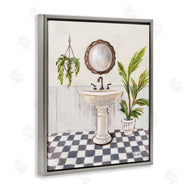 Silvia Vassileva | Crisp Bathroom with Plants