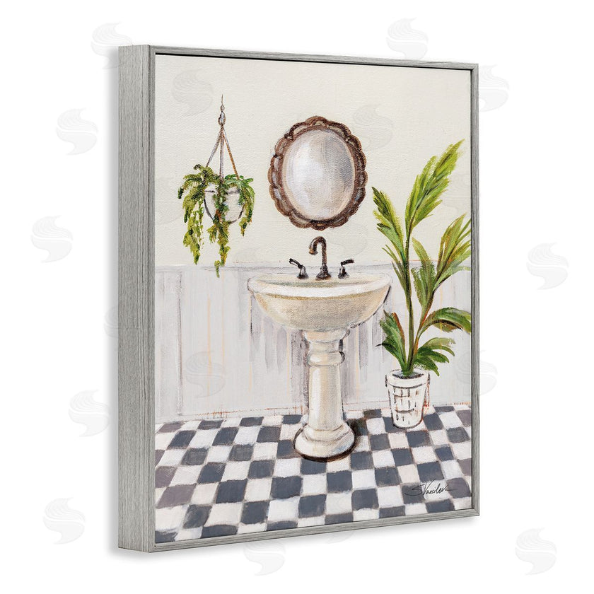 Silvia Vassileva | Crisp Bathroom with Plants