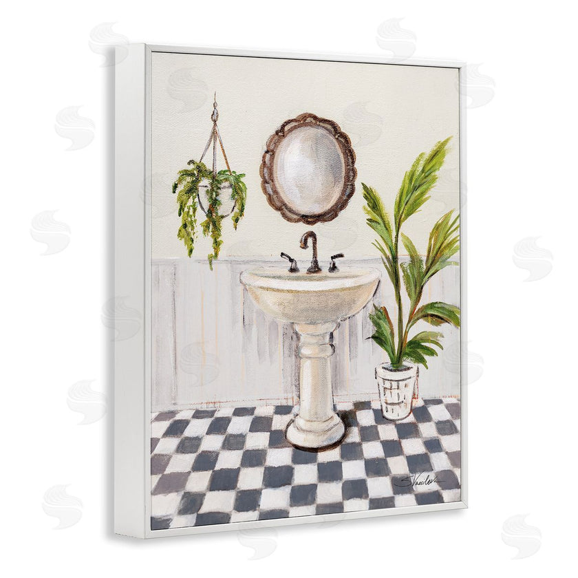 Silvia Vassileva | Crisp Bathroom with Plants