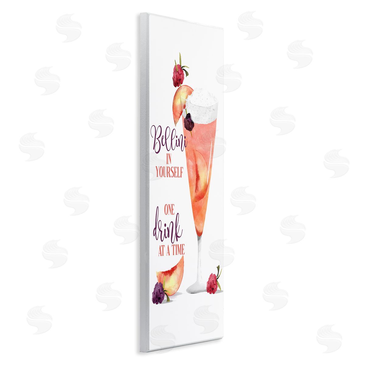 Fun Summer Drink Pun Wood Plaque Wall Art, Home Decor by Deane Beesley