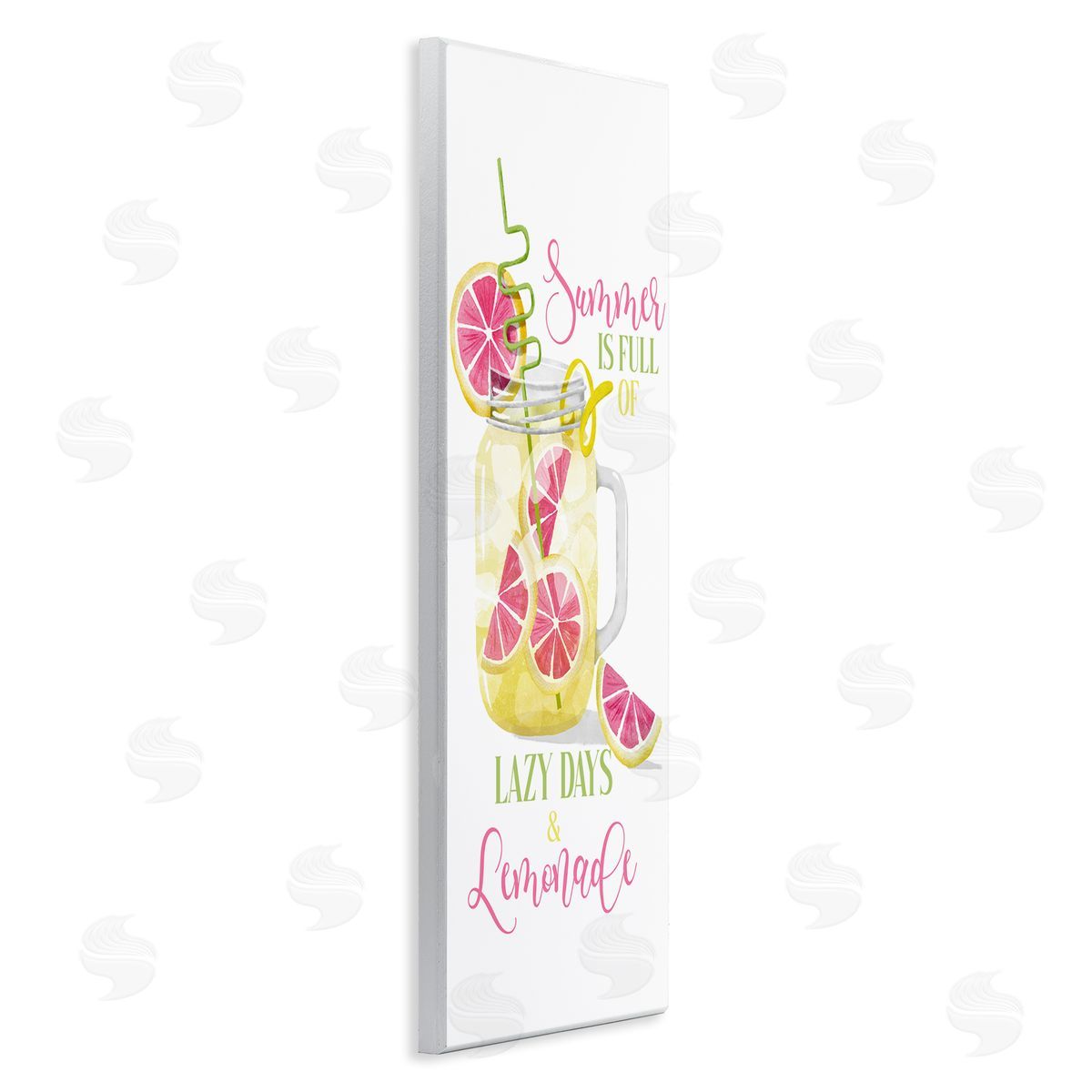 Fun Summer Lemonade Wood Plaque Wall Art, Home Decor by Deane Beesley