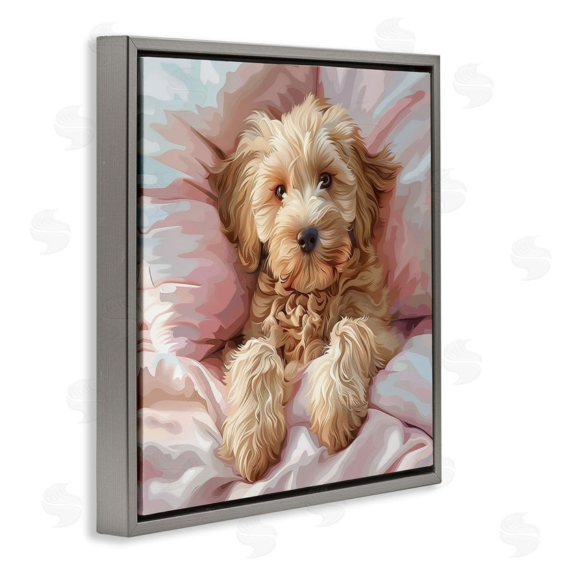 Jim Baldwin | Cuddling Labradoodle Bed