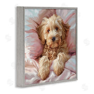 Jim Baldwin | Cuddling Labradoodle Bed