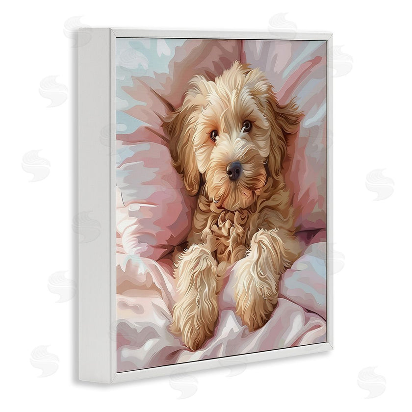 Jim Baldwin | Cuddling Labradoodle Bed