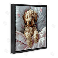 Jim Baldwin | Nap Time Cuddling Labradoodle