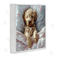 Jim Baldwin | Nap Time Cuddling Labradoodle