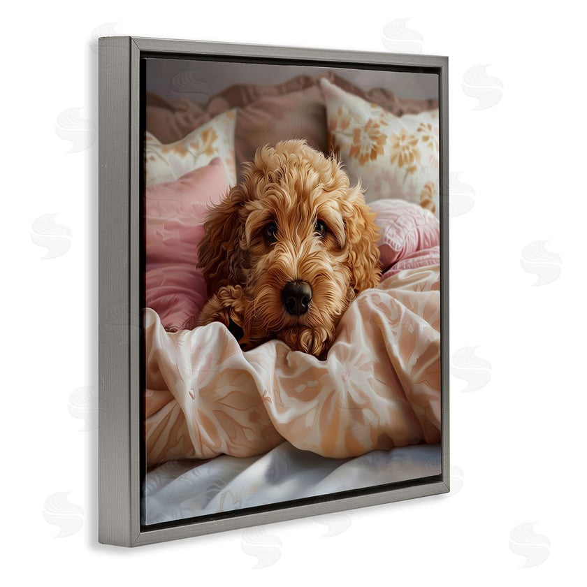 Jim Baldwin | Nap Time Cuddling Pup
