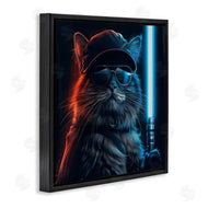 Jim Baldwin | Sci-Fi Cat with Glowing Saber