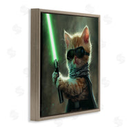 Jim Baldwin | Sci-Fi Kitten with Saber