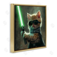 Jim Baldwin | Sci-Fi Kitten with Saber