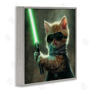 Jim Baldwin | Sci-Fi Kitten with Saber