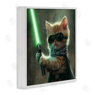 Jim Baldwin | Sci-Fi Kitten with Saber