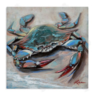 Lindsay Kivi Fine Art | Blue Crab with Red Claws