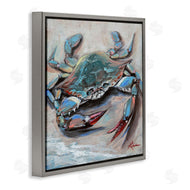 Lindsay Kivi Fine Art | Blue Crab with Red Claws