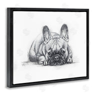 Lindsay Kivi Fine Art | French Bulldog Naptime