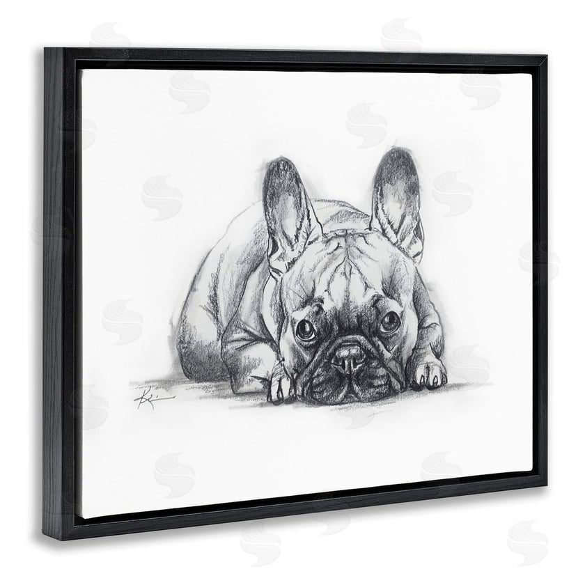 Lindsay Kivi Fine Art | French Bulldog Naptime