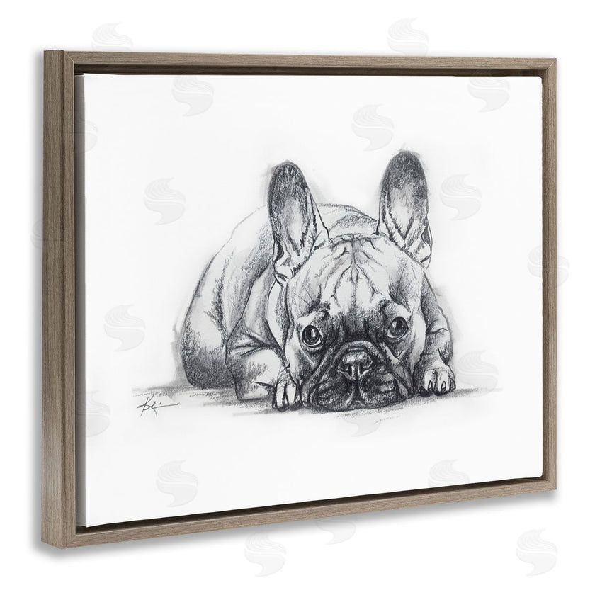 Lindsay Kivi Fine Art | French Bulldog Naptime