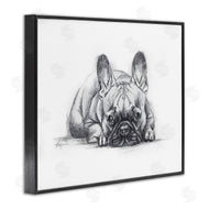 Lindsay Kivi Fine Art | French Bulldog Naptime