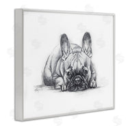 Lindsay Kivi Fine Art | French Bulldog Naptime