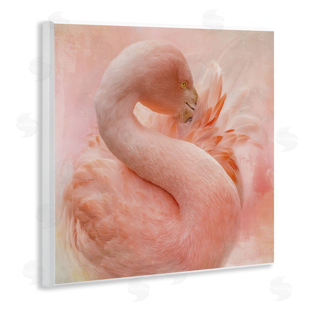 Cocoon of Plumage Wood Plaque Wall Art, Home Decor by Kelley Parker