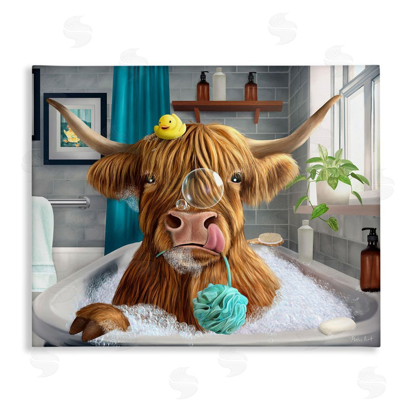 Mehu Art | Highland Cow Bubble Bath