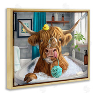 Mehu Art | Highland Cow Bubble Bath