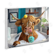 Mehu Art | Highland Cow Bubble Bath