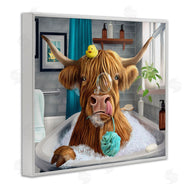 Mehu Art | Highland Cow Bubble Bath