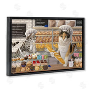 Mehu Art | Meow Bakery Funny Cats