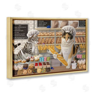 Mehu Art | Meow Bakery Funny Cats