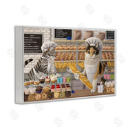 Mehu Art | Meow Bakery Funny Cats