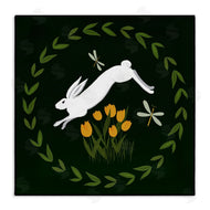 Michelle Ingari Designs | Bunny Hopping in Wreath