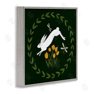 Michelle Ingari Designs | Bunny Hopping in Wreath