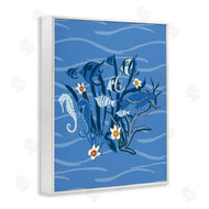 Michelle Ingari Designs | Blue Undersea Critters