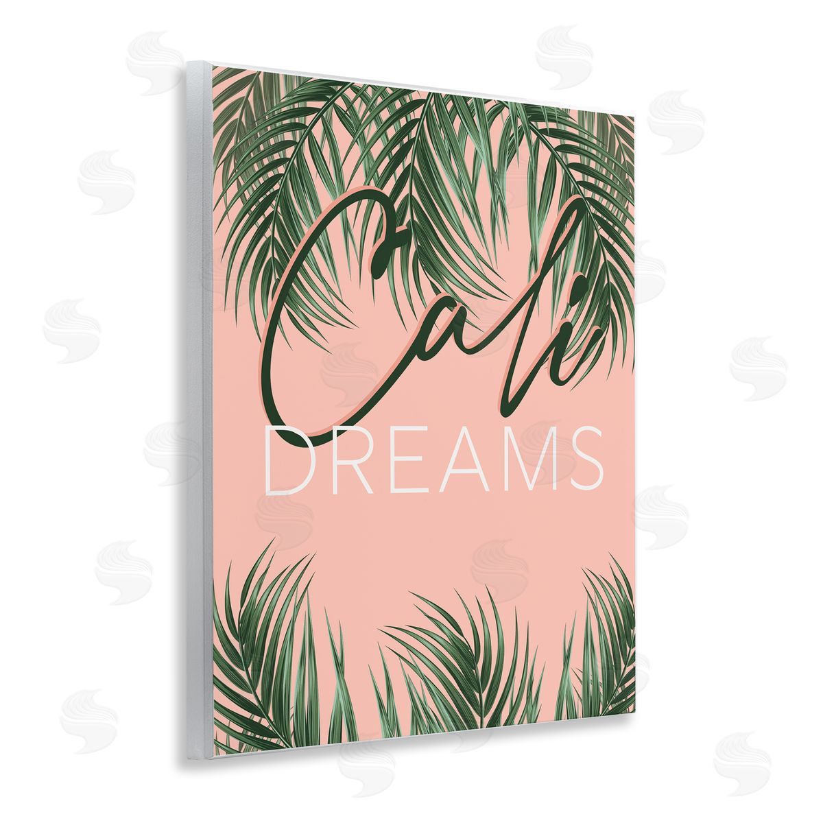 Cali Dreams on Palms Wood Plaque Wall Art, Home Decor by Angela Nickeas