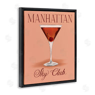Hey Bre! Creative Studio | Manhattan Sky Club Drink