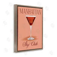 Hey Bre! Creative Studio | Manhattan Sky Club Drink
