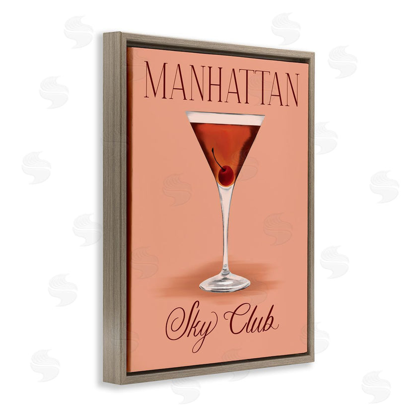 Hey Bre! Creative Studio | Manhattan Sky Club Drink